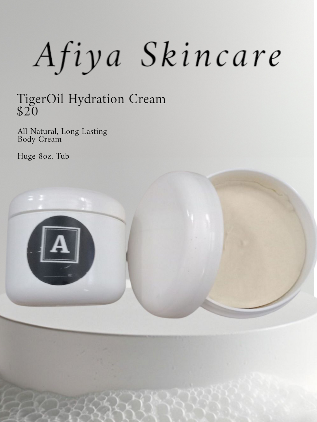 Body - TigerOil Hydration Cream (Family Sized)