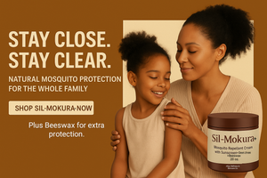 Body - Outdoor - Nighttime Deet-Free Sil-Mokura+ Mosquito Repellent Cream w/ Beeswax for whatever the night demands.