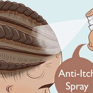 Body - Locs & Blocs - Anti-Itch Spray/Wash for  kinky hair - No need to rinse out! Moisturizing Black Tea Formula.